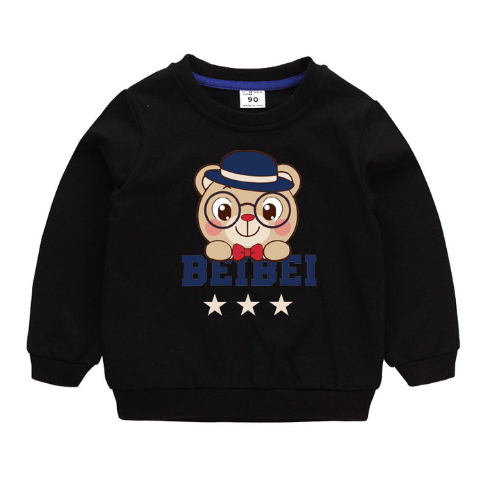 Children's Sweater Pullover Boys Baby Cotton Top