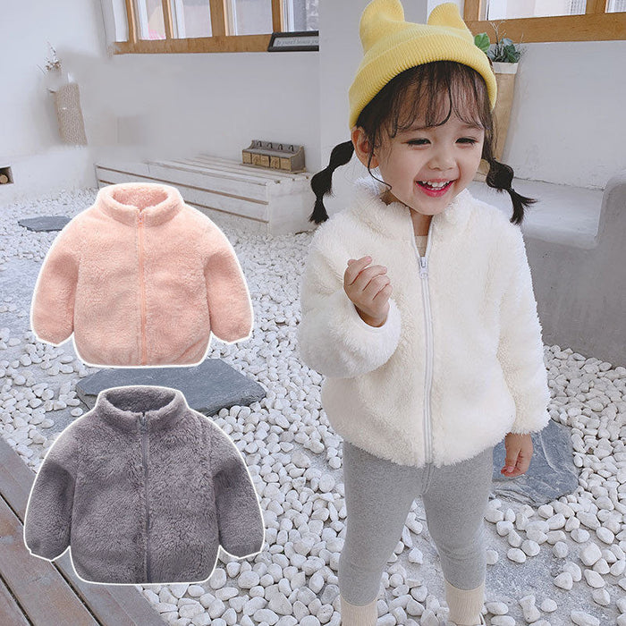 Plush Jackets For Boys And Girls, Children, Babies, Infants And Toddlers