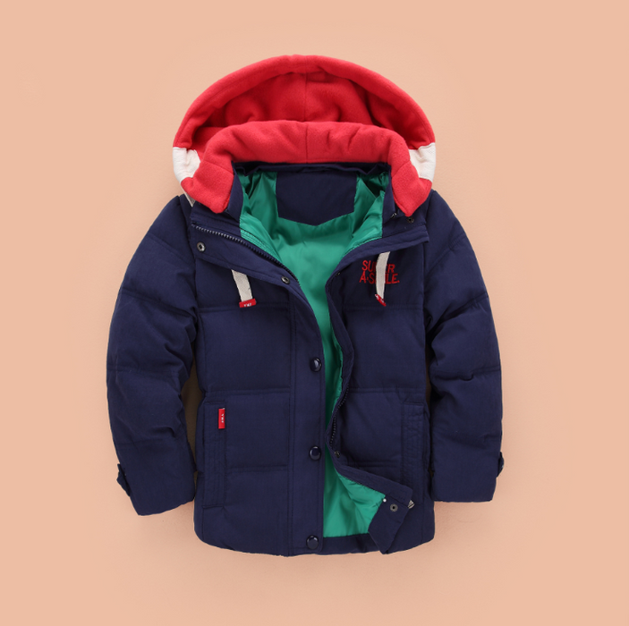 Children's down jacket boy new Korean version of the thickening down jacket in the children's winter clothing