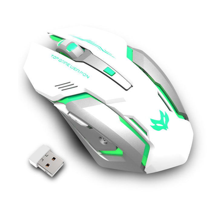 Wireless Charging Silent Gaming Mouse Machinery