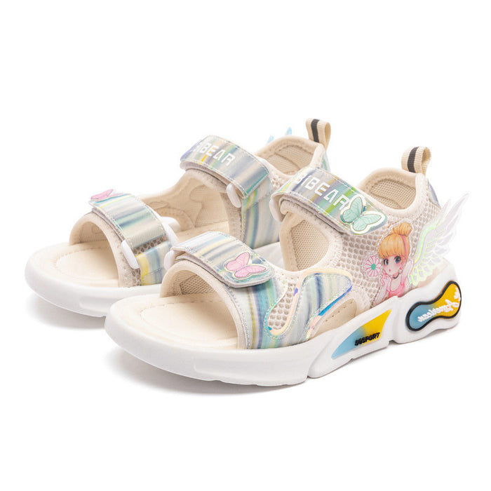 Harpy Bear Kinderschuhe Sunshine Princess Schuhe Mädchensandalen Niedliche Cartoon-atmungsaktive Hausschuhe