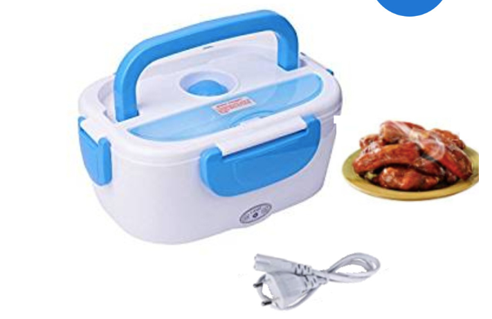 Electric lunch box food grade plastic 110v 220v plug in lunch box household appliances gift