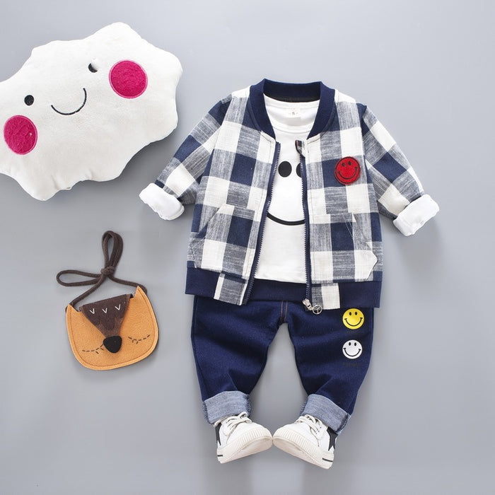 Autumn Children's Three-Piece Suit