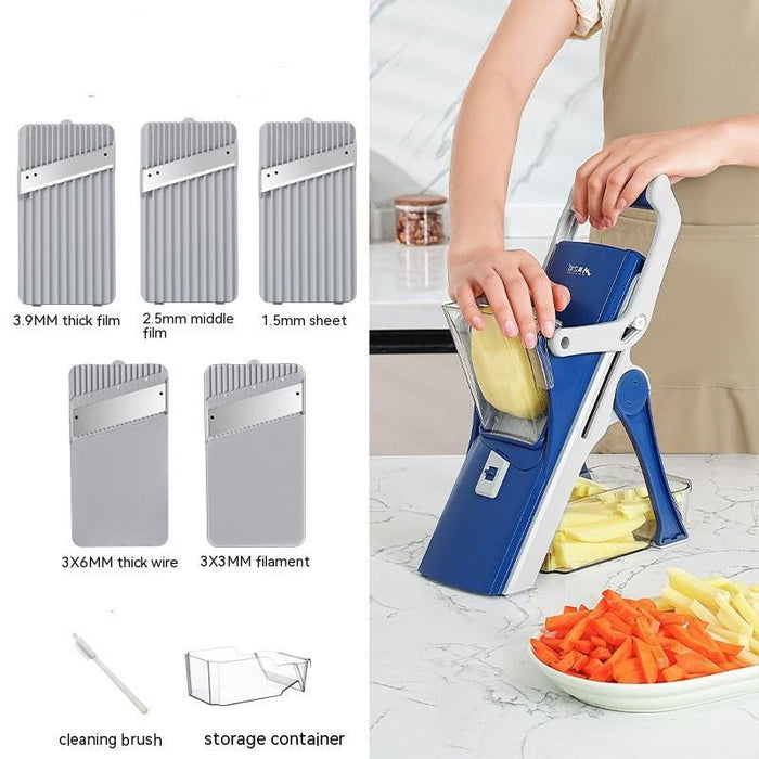 Kitchen Multi-function Vegetable Chopper Purple Household