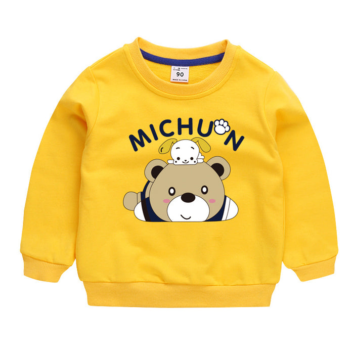 Children's Sweater Pullover Boys Baby Cotton Top