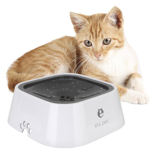 1.5L Cat Dog Water Bowl Carried Floating Bowl Anti - Overflow Slow Water Feeder Dispenser Pet Fountain ABS&PP Dog Supplies - Muska storeMuska storemuskastore