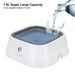 1.5L Cat Dog Water Bowl Carried Floating Bowl Anti - Overflow Slow Water Feeder Dispenser Pet Fountain ABS&PP Dog Supplies - Muska storeMuska storemuskastore