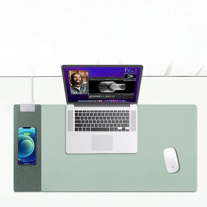 15W Fast Charging Mouse Pad With Wireless Charging Desk Mat Office Home - Muska storeMuska storemuskastore