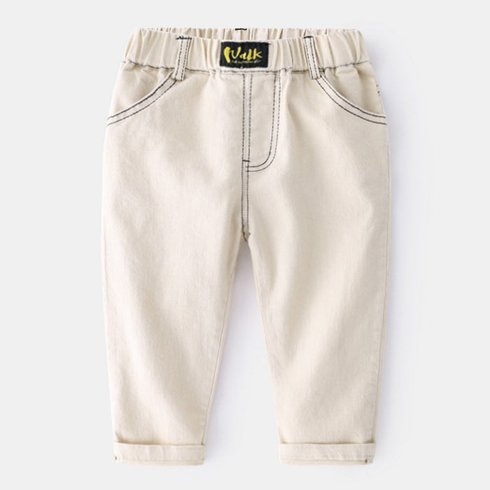 Korean Baby Solid Color All-Match Trousers