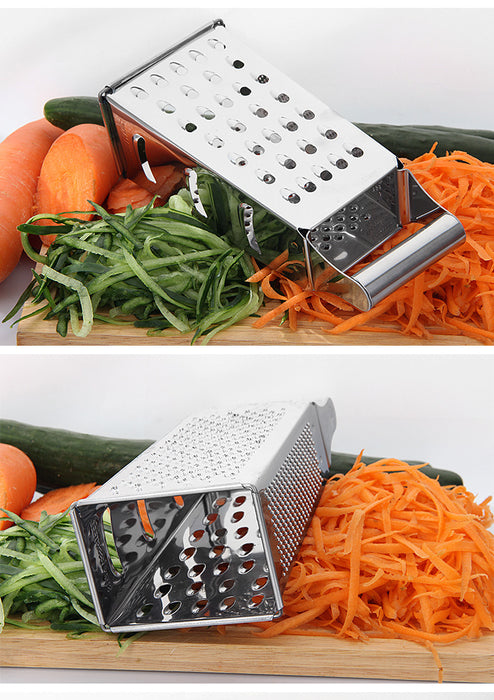 Stainless Steel Multifunctional Four-Sided Grater