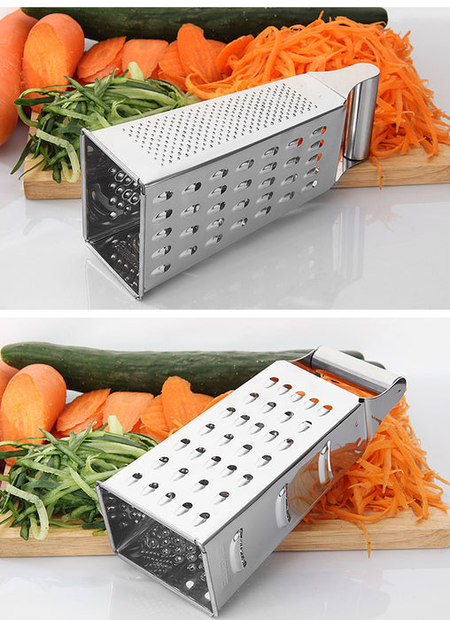 Stainless Steel Multifunctional Four-Sided Grater