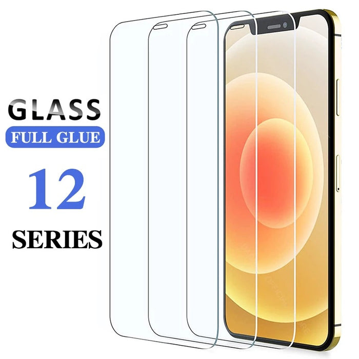 Compatible With Apple, Suitable For 12 Tempered Glass Film 12 PRO MAX Anti-Fingerprint Mobile Phone Protective Film