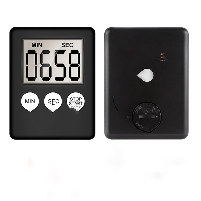 Large Screen Display Ultra-Thin Timer Color Mini Kitchen Digital Timer