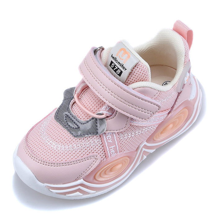 New Style Children'S Shoes  Children'S Breathable Mesh Sports Shoes  Net Shoes, Baby Ultra-Light Casual Functional Shoes