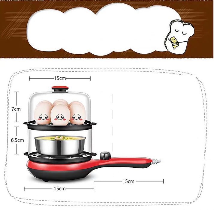 Household Breakfast Machine Stainless Steel Egg Steamer Egg Cooker Omelette Device Small Appliances Gift Gifts