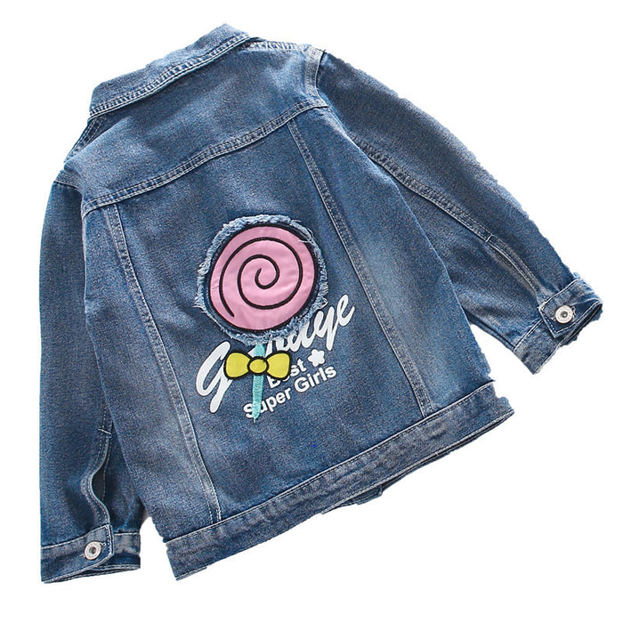 Girls' Denim Jacket For Children