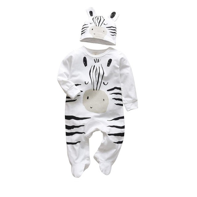 Newborn Infant Baby Boys Romper Clothes Cotton