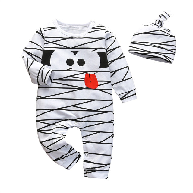 Newborn Infant Baby Boys Romper Clothes Cotton