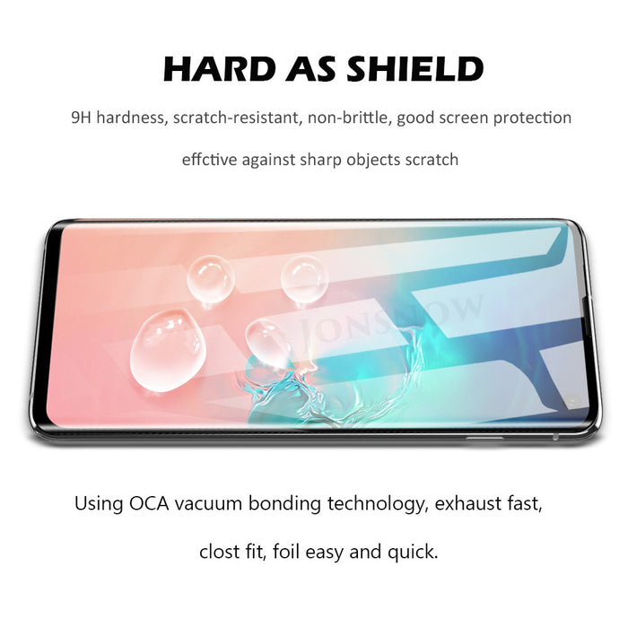 3D Anti-scratch Anti-drop Curved Tempered Glass For Samsung