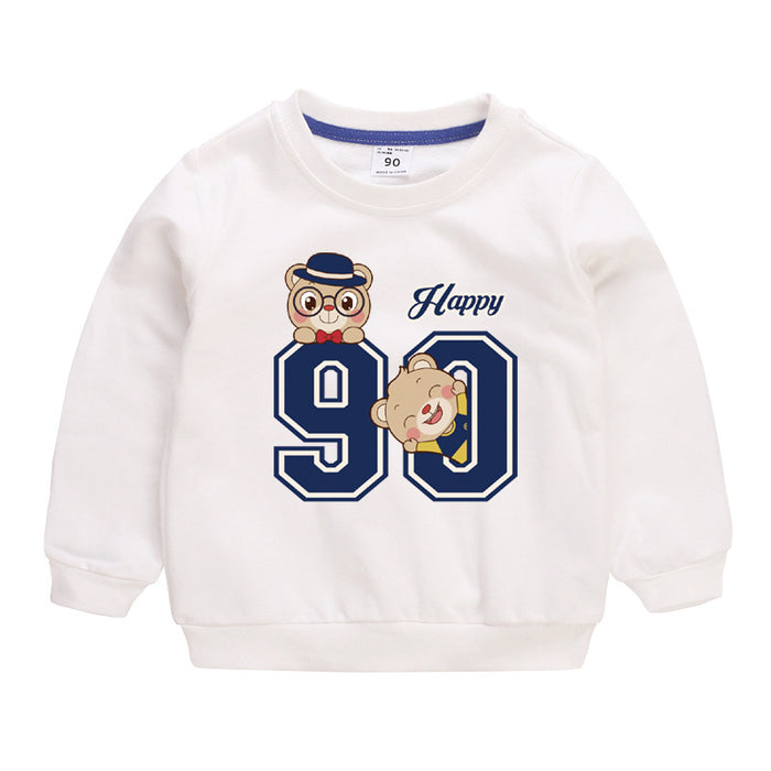 Children's Sweater Pullover Boys Baby Cotton Top