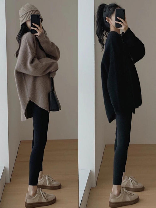 Autumn And Winter Gentle High-grade Versatile Soft Glutinous Knitted Bottoming Shirt