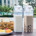 1L 500ml Bpa free see through milk carton shaped caja de carton - Muska storeMuska storemuskastore