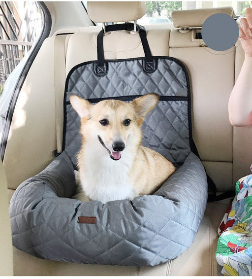 2 In 1 Pet Dog Carrier Folding Car Seat Pad Thickened Multi - purpose Pet Bed Dog Car Mattress Pets Supplies - Muska storeMuska storemuskastore