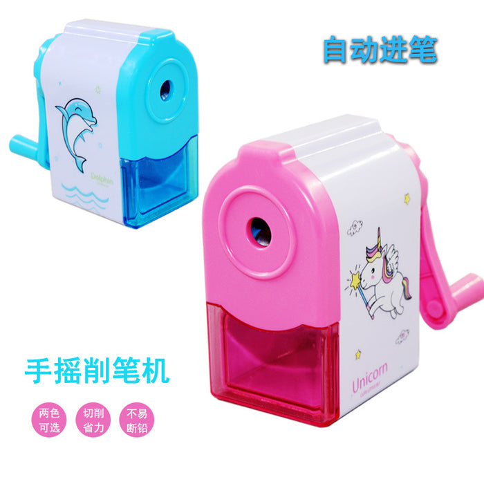 Hand-operated Automatic Pencil Sharpener Steel Hob Pencil Sharpener Cute Pencil Sharpener Cartoon 678