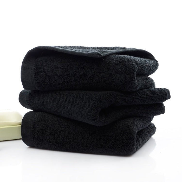 21 strands of black cotton towels - Muska storeMuska storemuskastore