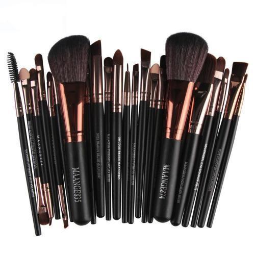 22 Piece Cosmetic Makeup Brush Set - Muska storeMuska storemuskastore