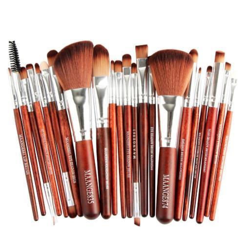 22 Piece Cosmetic Makeup Brush Set - Muska storeMuska storemuskastore