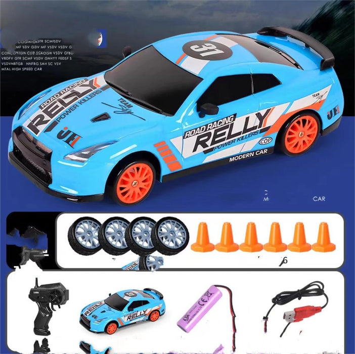 2.4G Drift Rc Car 4WD RC Drift Car Toy Remote Control GTR Model AE86 Vehicle Car RC Racing Car Toy For Children Christmas Gifts - Muska storeMuska storemuskastore