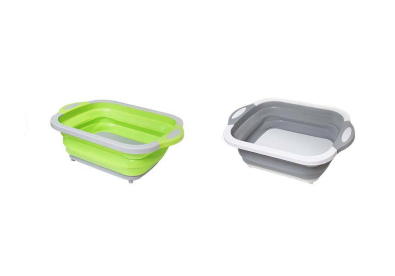 Folding Vegetable Board Household  Multifunctional Anvil Board Washing Basket
