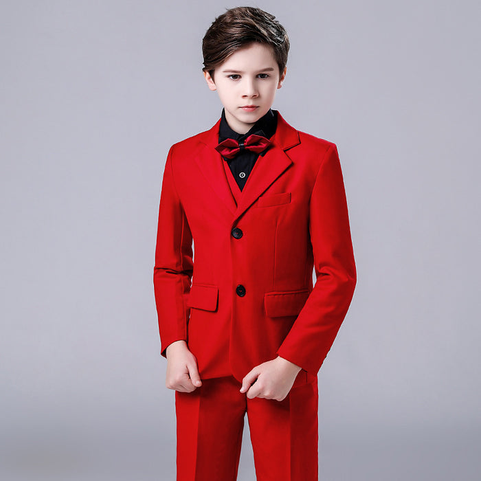 Flower Girl Boy Dress Suit Children's Small Suit