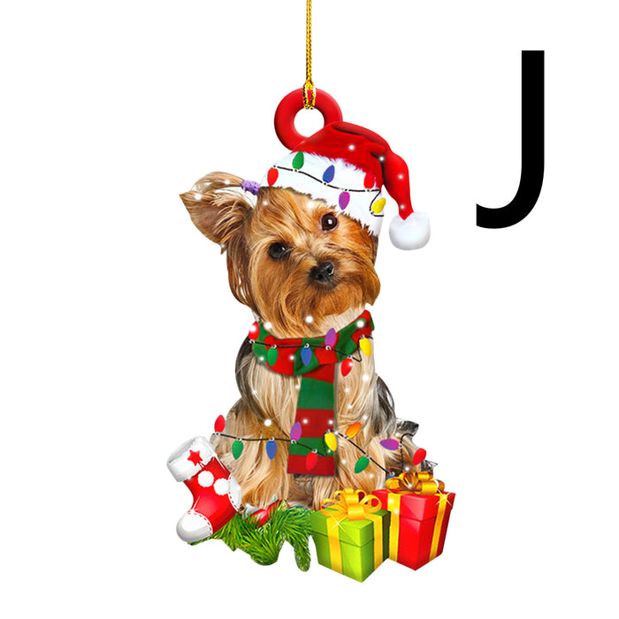 Christmas Wooden Pendant Decorations