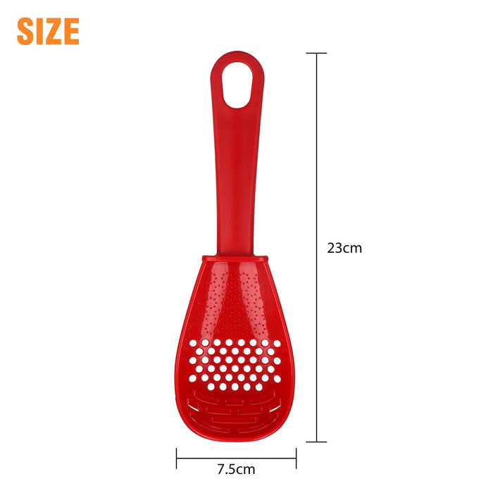 2PCS Kitchen Cooking Spoon Tool Multifunction Scoop Soup Skimmer Heat Resistant Kitchen Cooking Spoon - Muska storeMuska storemuskastore