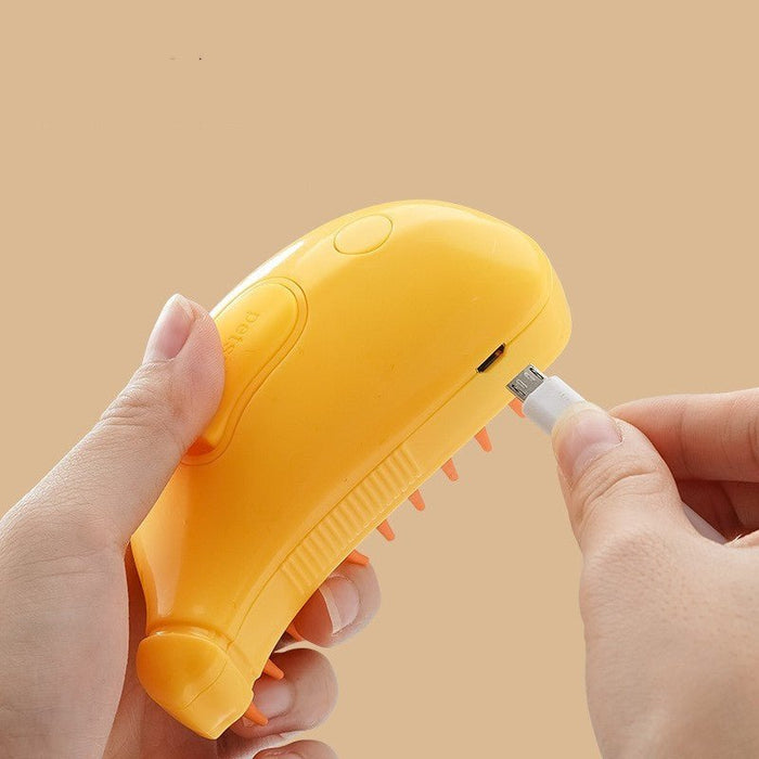 3 In 1 Pet Steam Brush Cat Dog Cleaning Steamy Spray Massage Beauty Comb Hair Removal Grooming Supplies Pets Accessories - Muska storeMuska storemuskastore