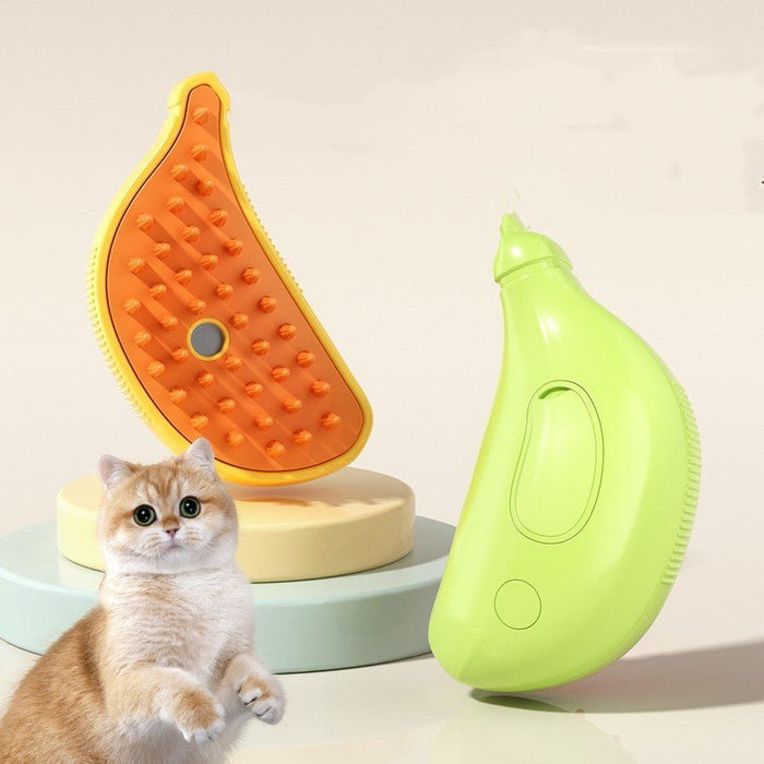 3 In 1 Pet Steam Brush Cat Dog Cleaning Steamy Spray Massage Beauty Comb Hair Removal Grooming Supplies Pets Accessories - Muska storeMuska storemuskastore