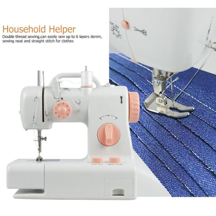 Mini home sewing machine