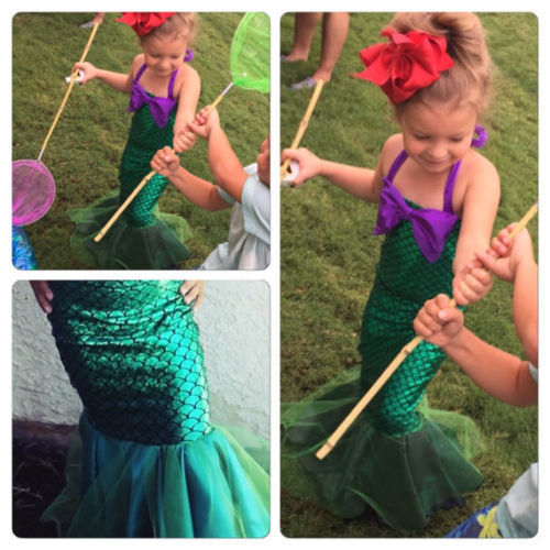 Mermaid costume child