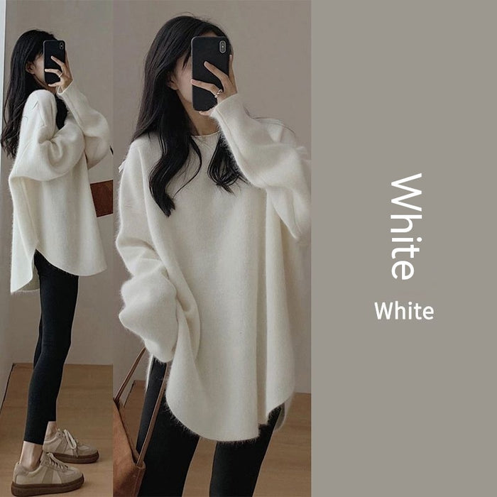 Autumn And Winter Gentle High-grade Versatile Soft Glutinous Knitted Bottoming Shirt