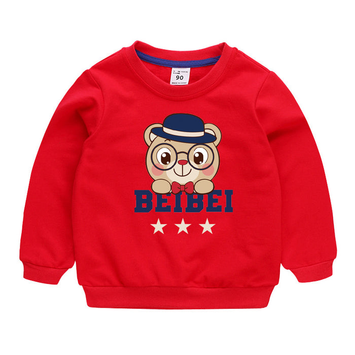 Children's Sweater Pullover Boys Baby Cotton Top