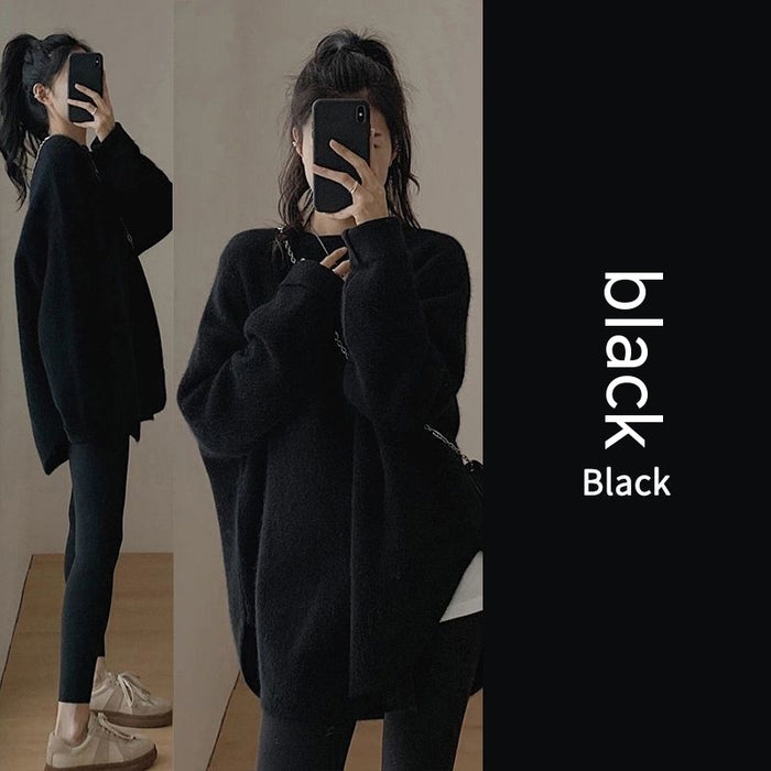 Autumn And Winter Gentle High-grade Versatile Soft Glutinous Knitted Bottoming Shirt