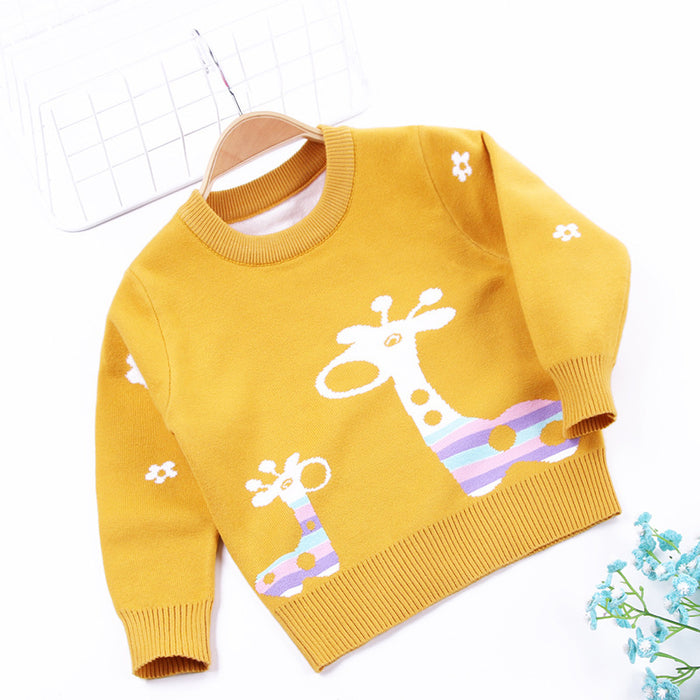 Girls autumn/winter sweater knitwear