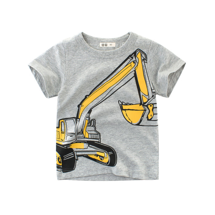 Boys T-shirt, Short Sleeve Korean Children''s Clothing, Baby Clothing, A Ready-to-be Factory Direct Selling