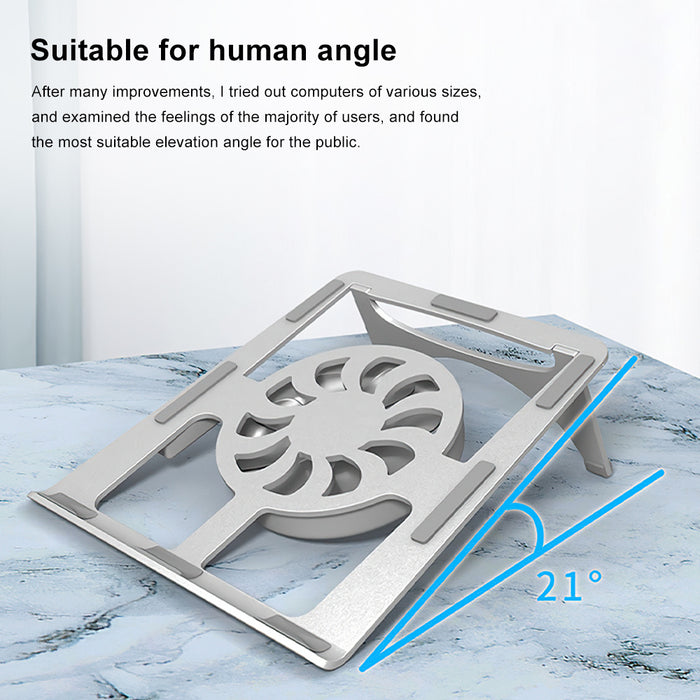 Foreign Trade New Computer Radiator Desktop Office Folding Lifting Computer Cooling Bracket Aluminum Alloy Bracket