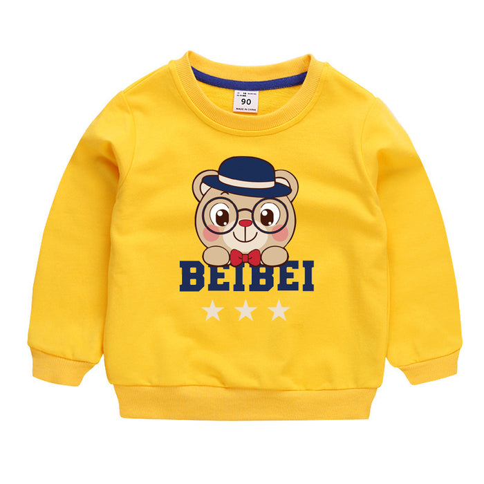 Children's Sweater Pullover Boys Baby Cotton Top