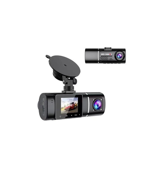 High-definition Night Vision Dual-lens Driving Recorder 1.5-inch Screen Wide-angle Shooting