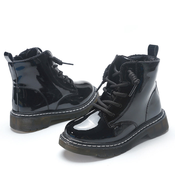 Martin Boots, Big Children's Leather Boots, Low Boots