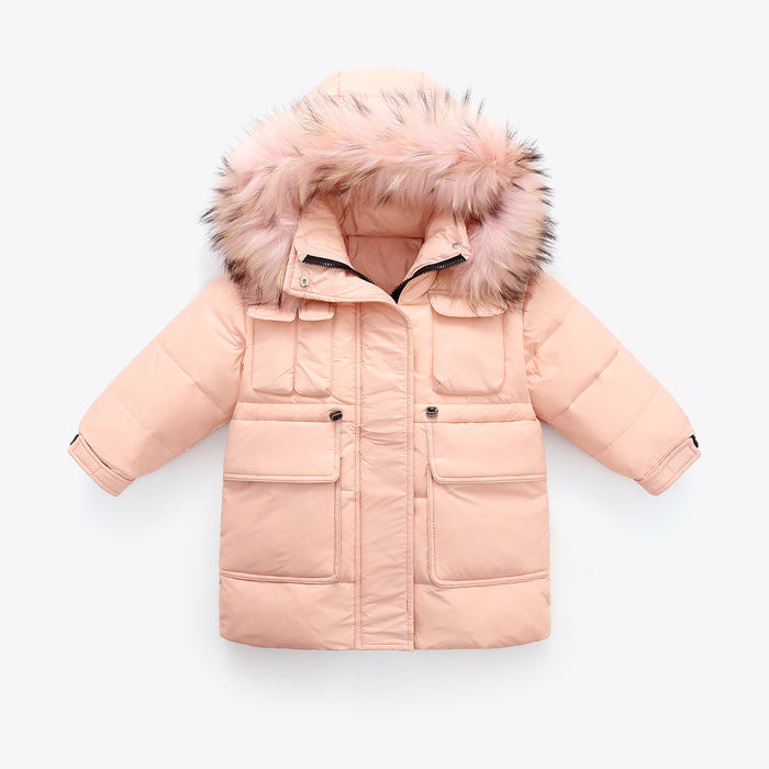 European And American Explosive Styles Girls' Down Jackets